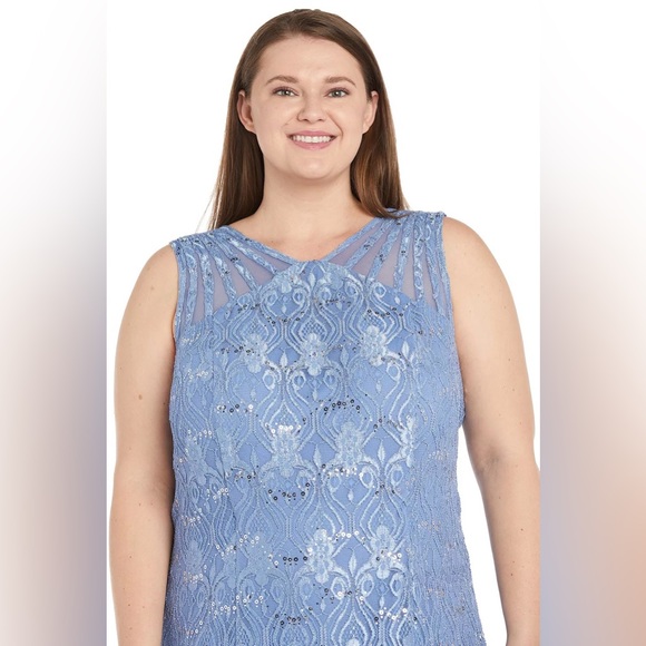 Plus Sequin Dress 💙 - Picture 6 of 11